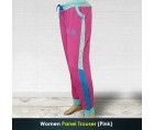 Women Panel Trouser (Pink)